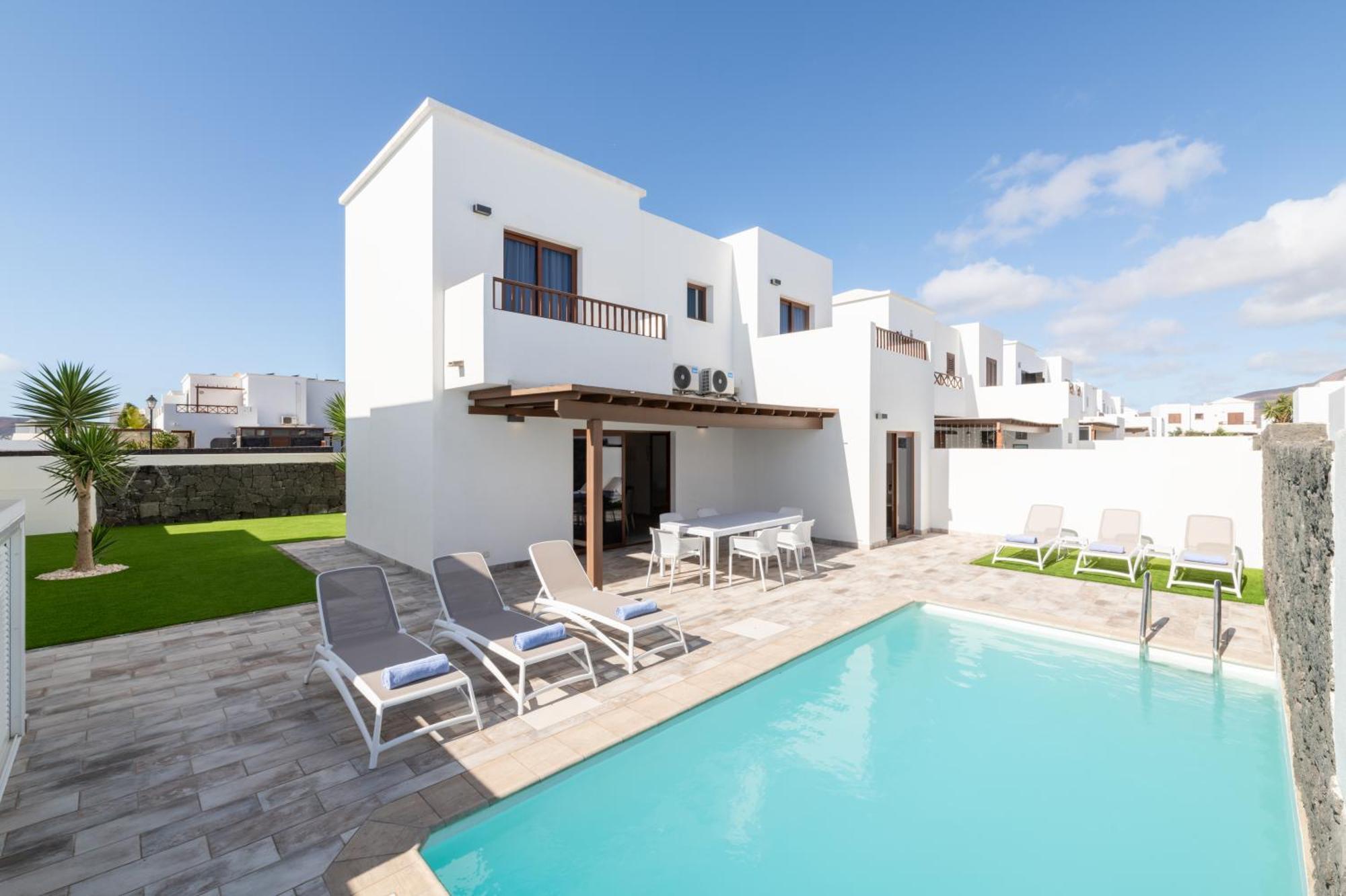 Ereza Villas La Granja Playa Blanca  Bagian luar foto